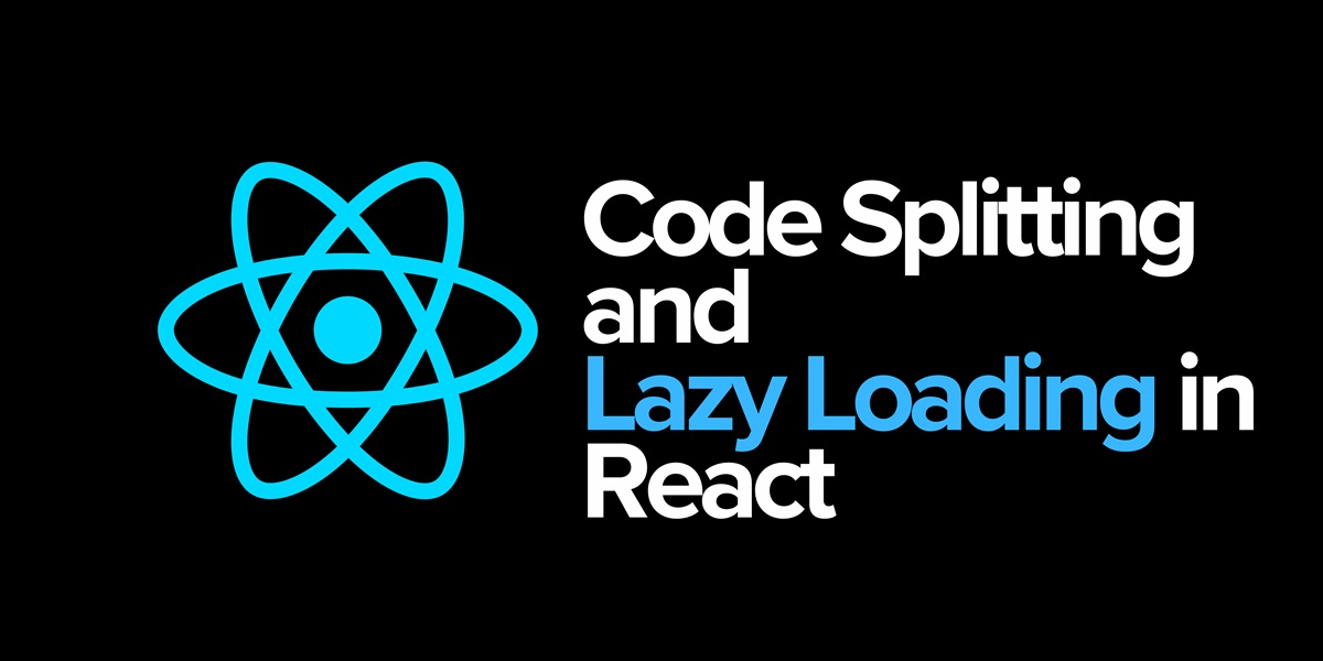 lazy loading and code splitting in react